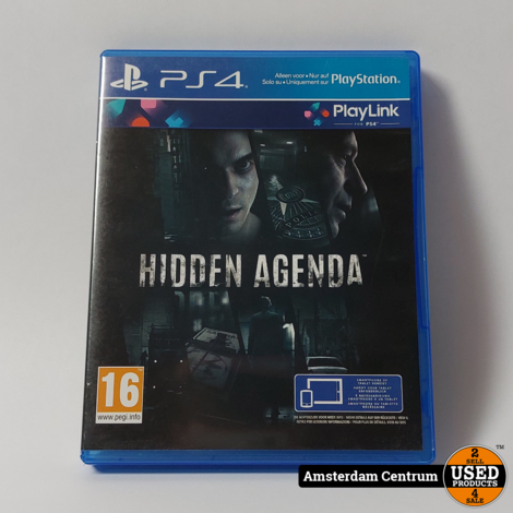 Playstation 4 Game: Hidden Agenda