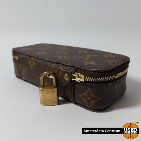 Louis Vuitton Auth Pochette Monte Carlo Accessory Case