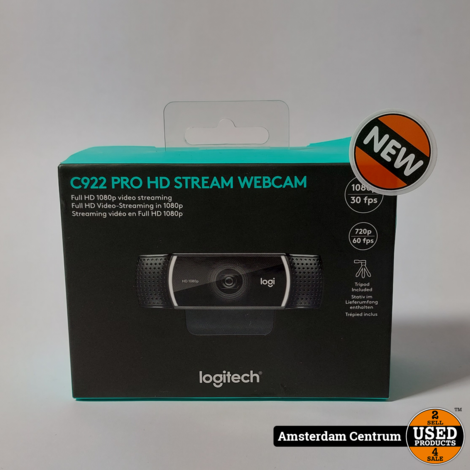 Logitech C922 Pro HD Stream Camera #2 - Nieuw