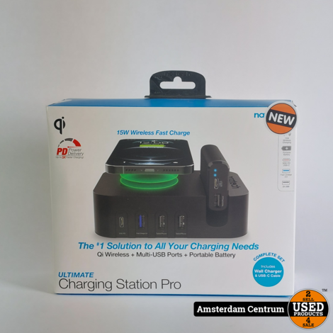 Naztech Ultimate Charging Station Pro - Nieuw