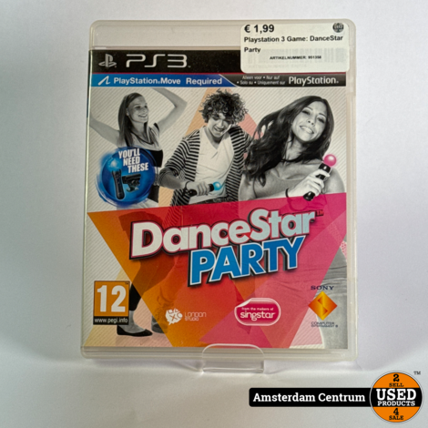 Playstation 3 Game: DanceStar Party