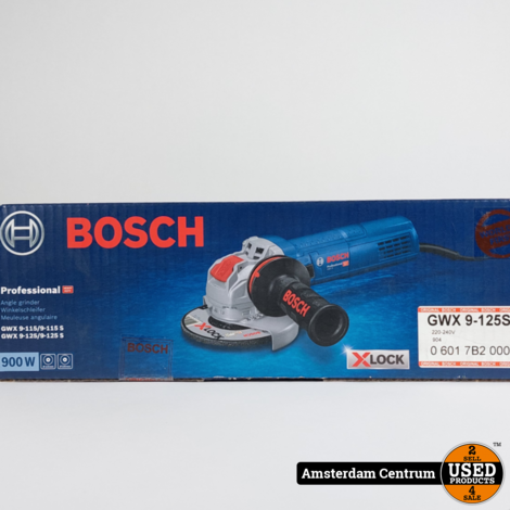 Bosch GWX 9-125s Haakse Slijper #1 - Nieuw