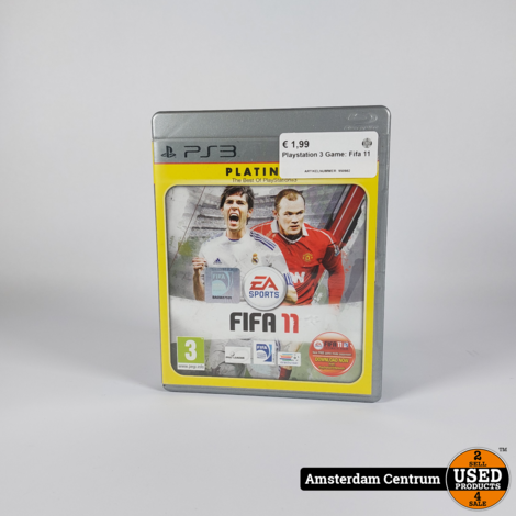 Playstation 3 Game: Fifa 11