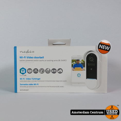 Nedis Wi-Fi Video Doorbell - Nieuw