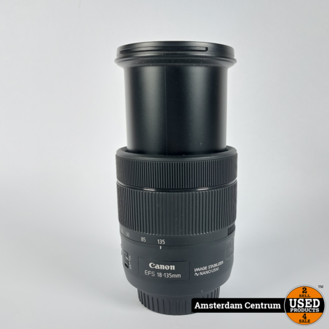 Canon EFS 18-135mm 0.39m/1.3ft Lens - Prima staat