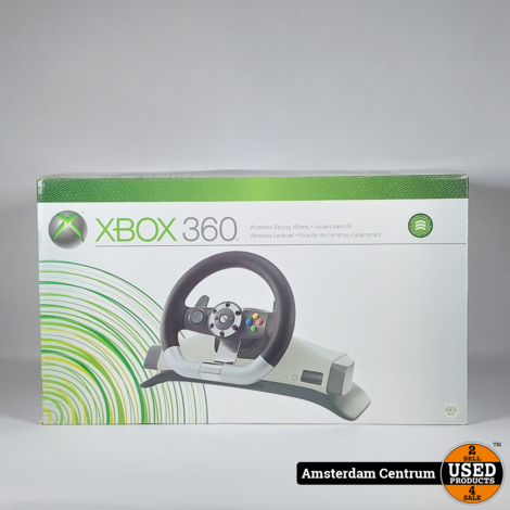 Xbox 360 Wireless Racing Wheel / Stuur + Pendaal Set - Prima staat