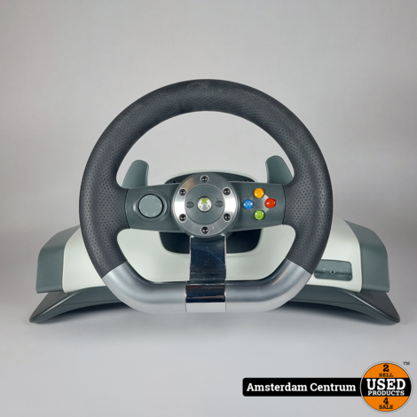 Xbox 360 Wireless Racing Wheel / Stuur + Pendaal Set - Prima staat