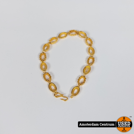 Gouden Armband 21k 17.58Gr