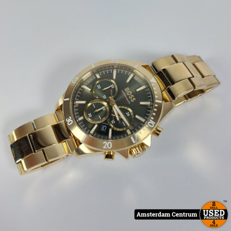 Hugo Boss HB487.1.34.3874 Goud Horloge - Incl.Garantie