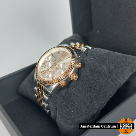 Micheal Kors Mk-5735 Horloge - Incl.Garantie (Glas Beschadigd)