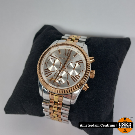 Micheal Kors Mk-5735 Horloge - Incl.Garantie (Glas Beschadigd)