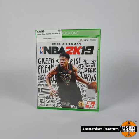 Xbox One Game: NBA2K19