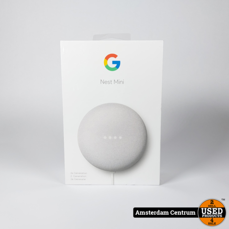 Google Nest Mini 2nd Gen - Nieuw