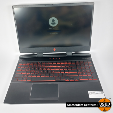 HP omen 15-dc0850nd i7 16GB 256GB - Incl.Garantie