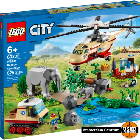 Lego City Wildlife Rescue Operation 60302 - Nieuw