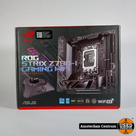 Asus ROG STRIX Z790-I GAMING WIFI Moederbord - Nieuw