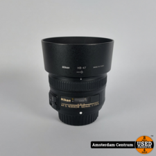 Nikon AF-S 50MM F/1.8G Lens - In Prima Staat