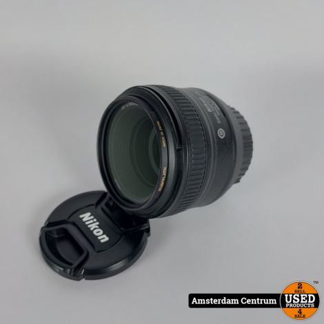 Nikon AF-S 50MM F/1.8G Lens - In Prima Staat
