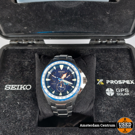 Seiko MarineMaster Solar GPS Limited edition - Incl.Garantie