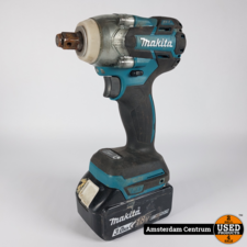 Makita DTW285 Slagmoersleutel + 18v 3.0Ah Acuu - Incl. Garantie