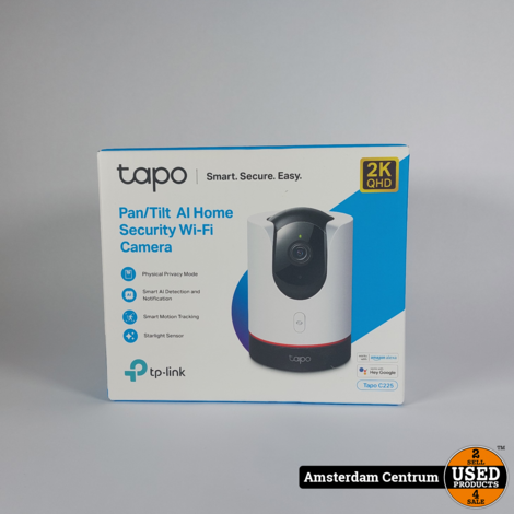Tapo C225 Wifibeveilgingscamera - Nieuw