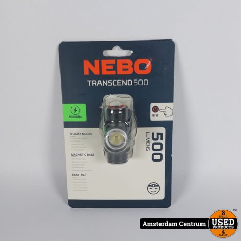Nebo Transcend 500 Hoofdlamp - Nieuw