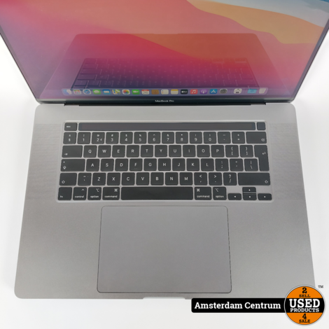 Macbook Pro 2019 i7 16GB 512GB (Cycle 167) - Prima staat