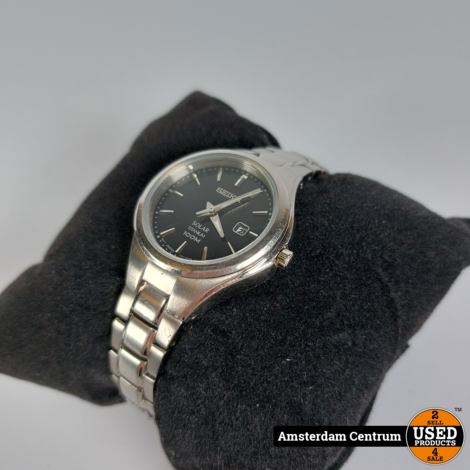 Seiko SUT201P1 Solar Titanium Horloge - Incl. Garantie