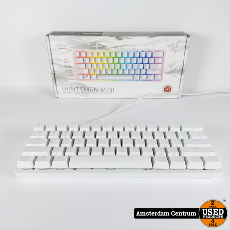 Razer Huntsman Mini Wit toetsenbord - Incl. Garantie