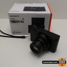 Sony DSC-WX500 18.2 Systeemcamera | in Nette Staat met Bon