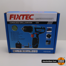 Fixtec FCD12L03 12V Accuschroefmachine | Nieuw