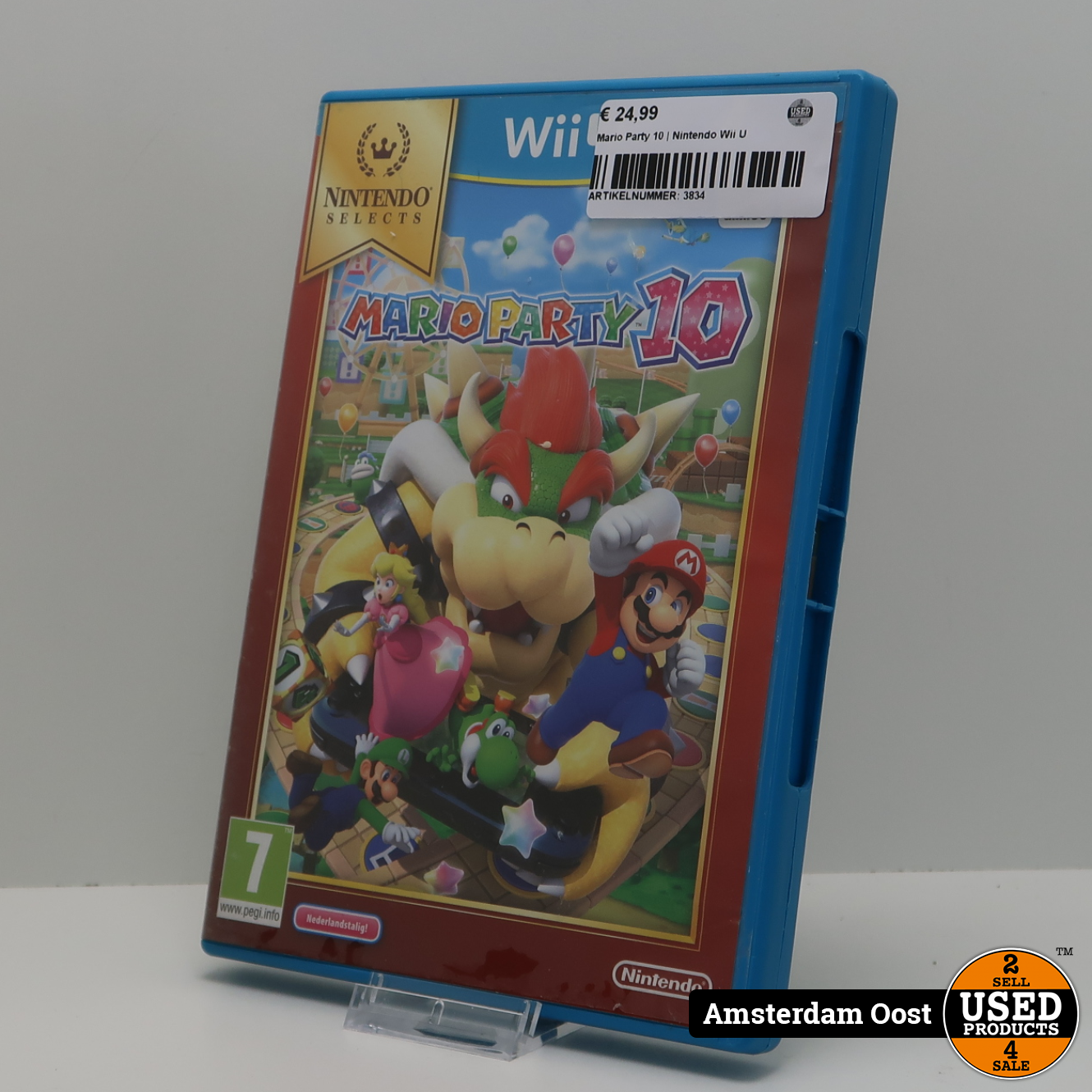 helder scheidsrechter Haat Mario Party 10 | Nintendo Wii U - Used Products Amsterdam Oost