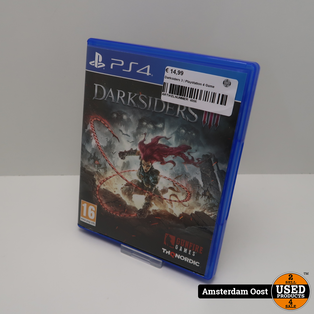 Darksiders 3 Playstation 4 Game Used Products Amsterdam Oost