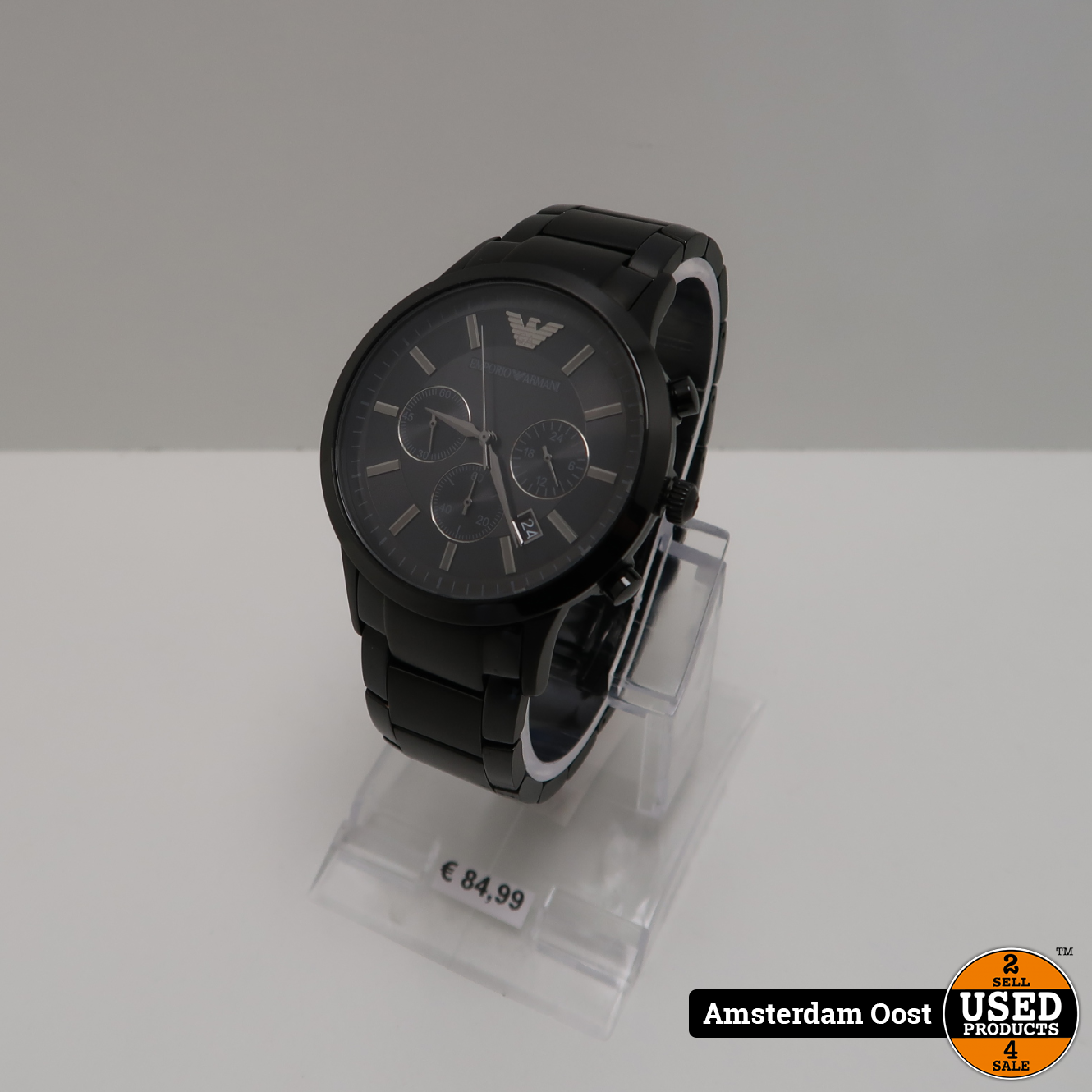 Emporio Armani AR-2453 Herenhorloge | in Nette Staat - Used Products  Amsterdam Oost
