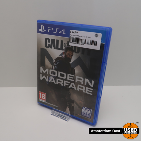 Playstation 4 Game | Call Of Duty: Modern Warfare