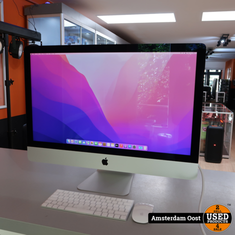 Apple iMac 2020 27-inch 5K i5/16GB/512GB SSD | in Nette Staat met Bon