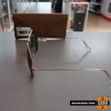 Ray-Ban RB3025 Aviator Large Metal Zonnebril | in Goede Staat