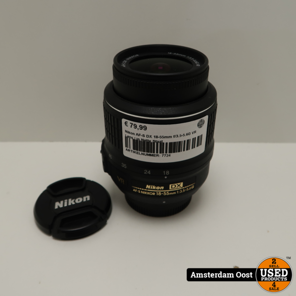 Nikon AF-S DX 18-55mm f/3.5-5.6G VR Lens | in Nette Staat - Used ...