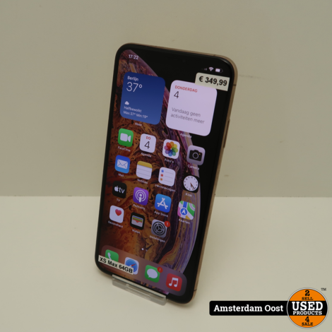 iPhone XS Max 64GB Gold | in Nette Staat