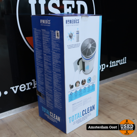 HoMedics Total Clean 5-in-1 Luchtreiniger | Nieuw in Beschadigde Doos