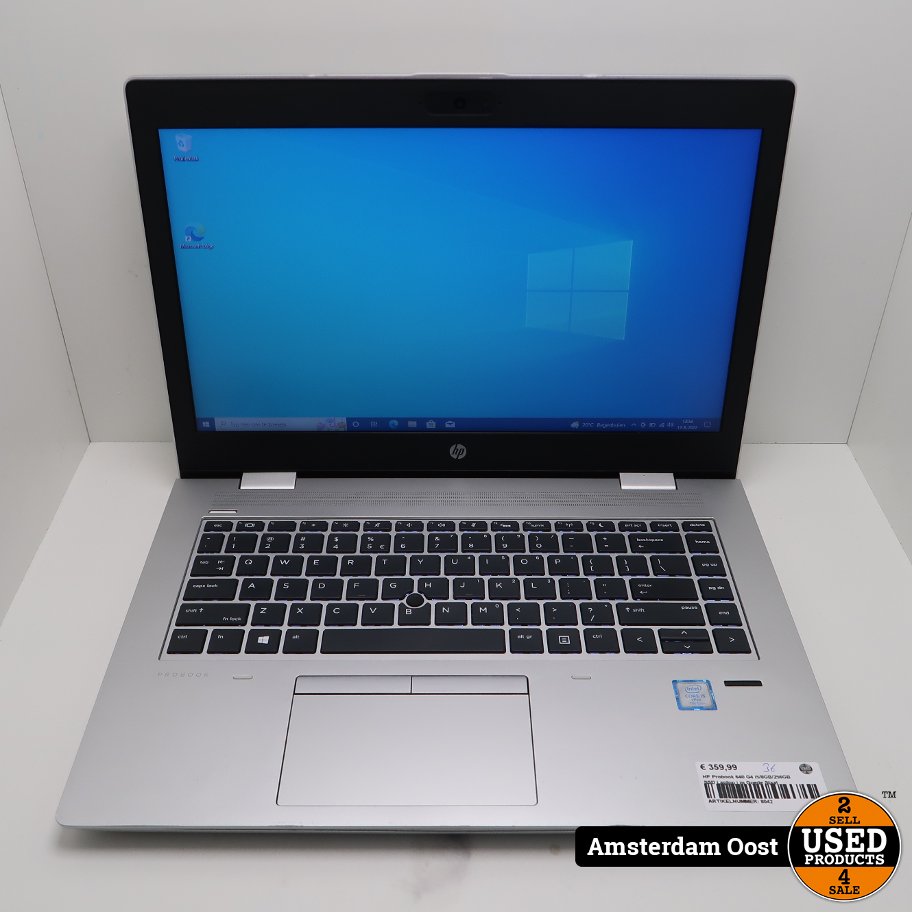 Hp Probook 640 G4 I58gb256gb Ssd Laptop In Prima Staat Used Products Amsterdam Oost 8586