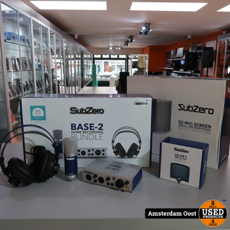 SubZero Base-2 Bundle Recording Pakket | in Zeer Nette Staat