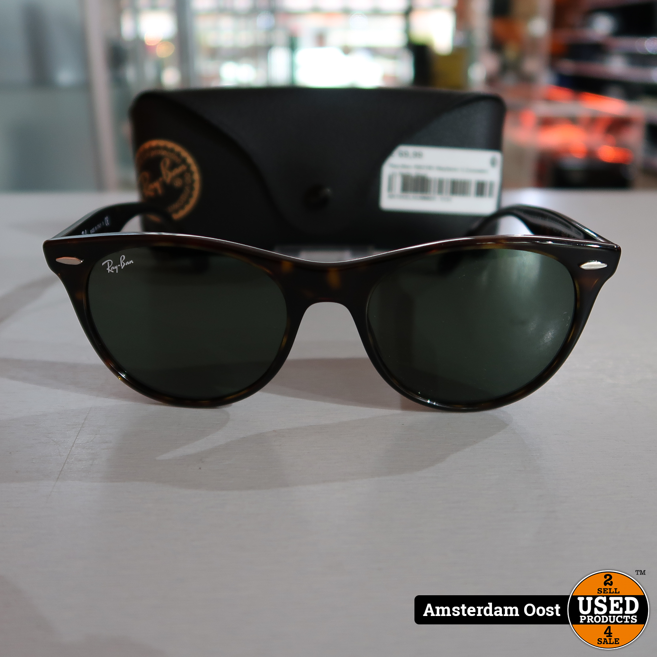 Ray-Ban RB2185 Wayfarer II Zonnebril | in Nette Staat - Used Products  Amsterdam Oost