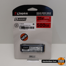 Kingston A2000 500GB M.2 SSD | Nieuw in Doos