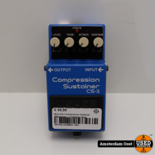 Boss CS-3 Compression Sustainer Effectpedaal | in Redelijke Staat