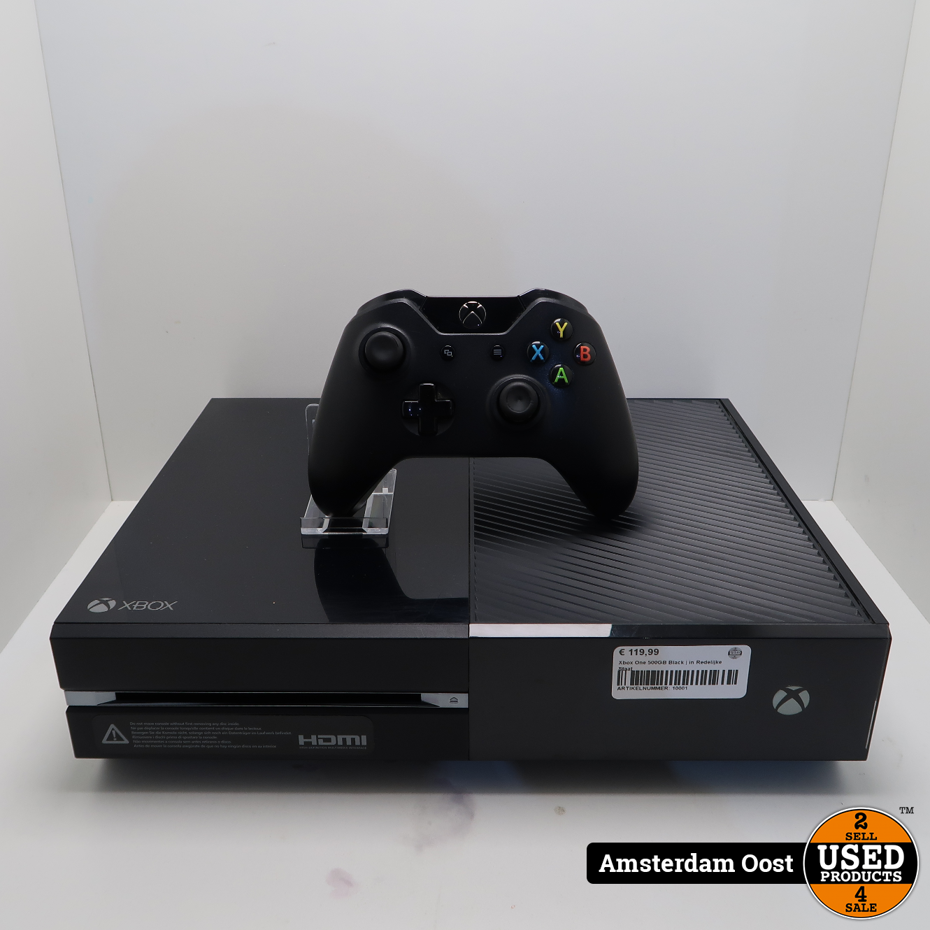 Afhaalmaaltijd IJver Brood Xbox One 500GB Black | in Redelijke Staat - Used Products Amsterdam Oost