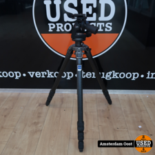 Gitzo G1349 Carbon Tripod met Manfrotto Balhoofd | in Goede Staat