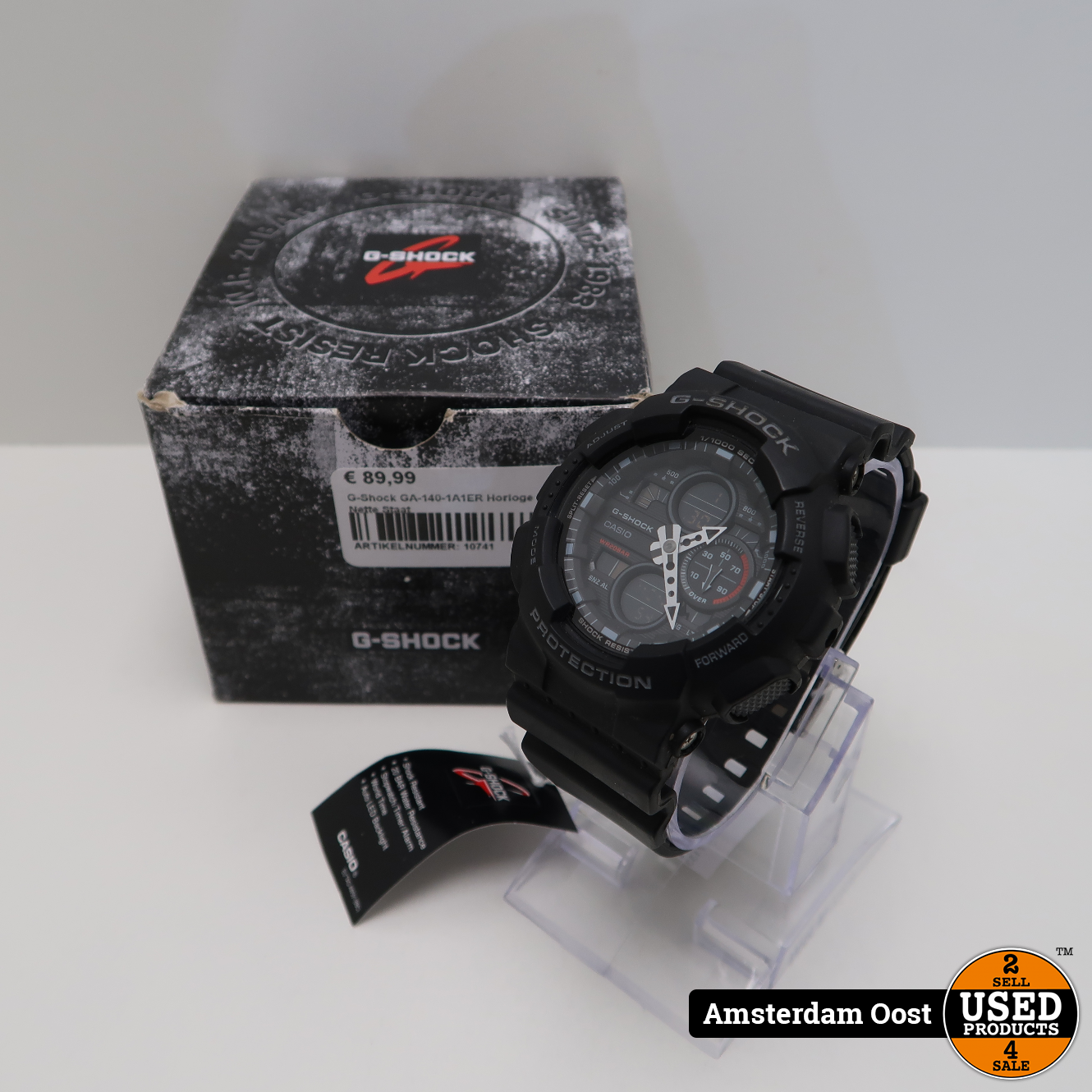Of anders Aanpassen Prik G-Shock GA-140-1A1ER Horloge | In Nette Staat - Used Products Amsterdam Oost
