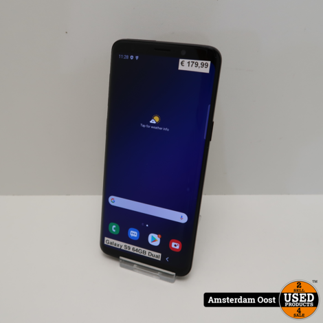 Samsung Galaxy S9 64GB Dual Black | in Goede Staat