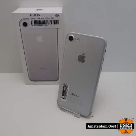 iPhone 7 32GB Silver | in Nette Staat